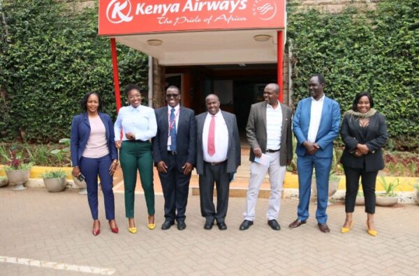 CBSK COURTESY VISIT TO KQ PLC