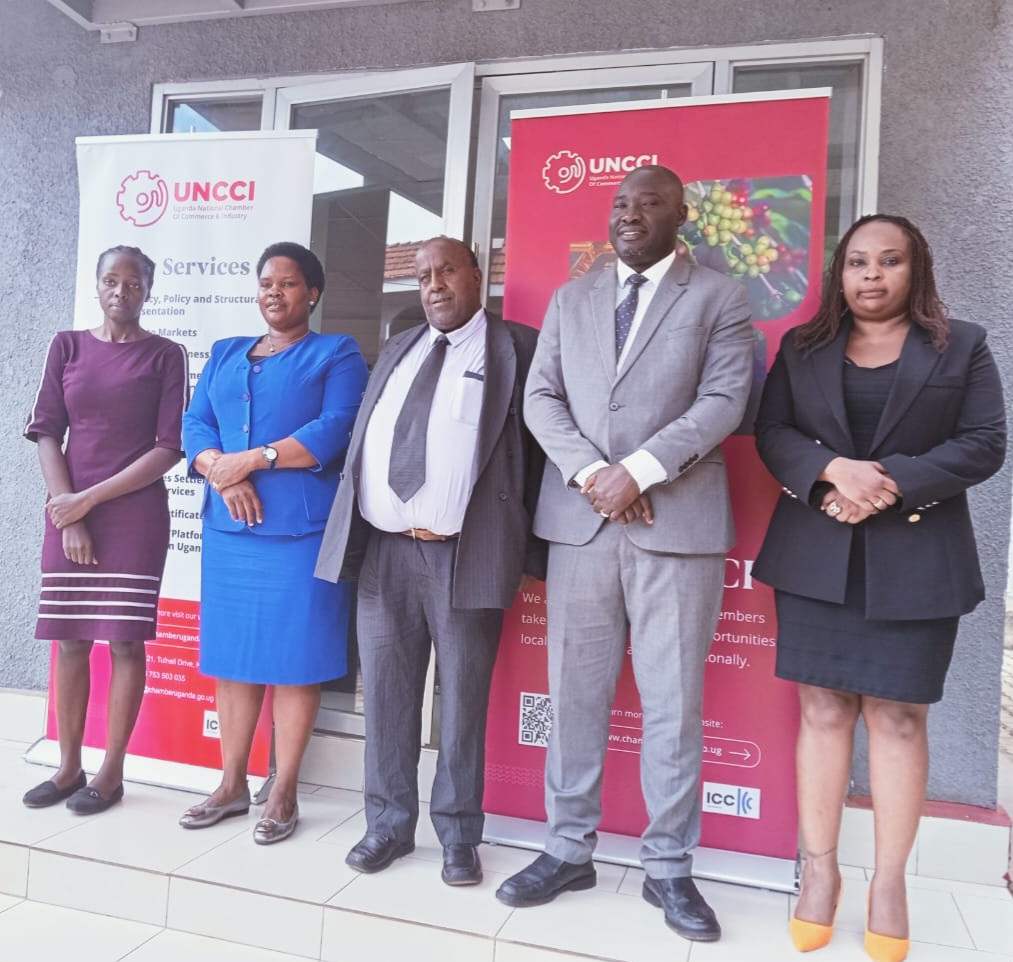 CHAMBER OF BUSINESS COURTESY VISIT TO UGANDA NATIONAL CHAMBER OF COMMERCE & INDUSTRY (UNCCI)