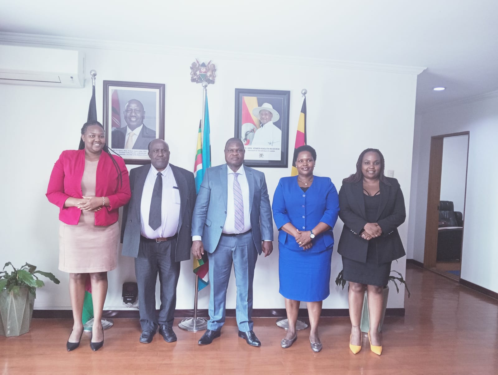 CHAMBER OF BUSINESS COURTESY VISIT TO KENYA HIGH COMMISSION